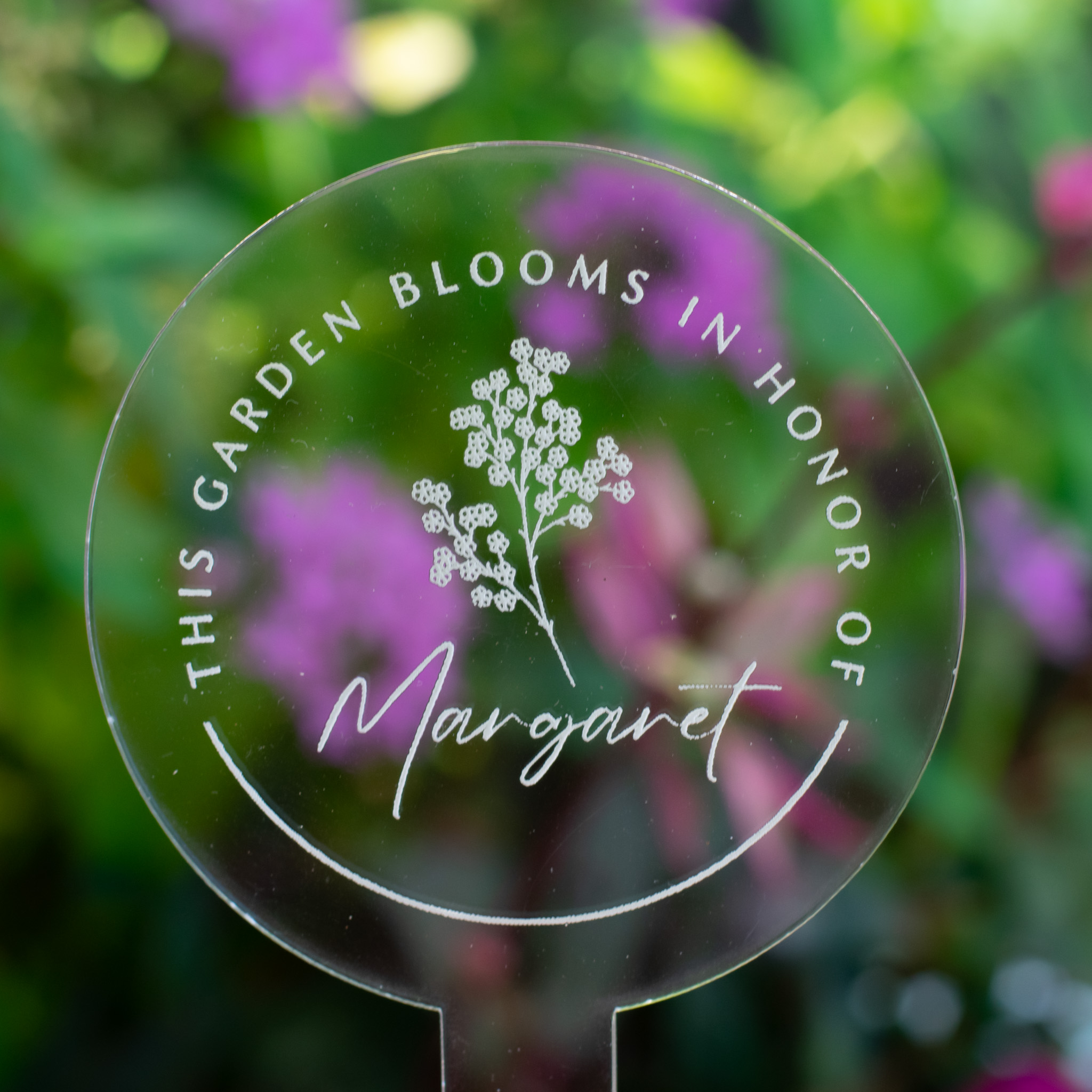 Custom Memorial Garden Stake image number null